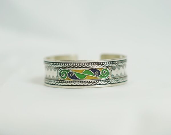 Handmade Moroccan Berber Silver Cuff Bracelet