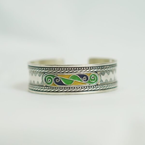 Handmade Moroccan Berber Silver Cuff Bracelet