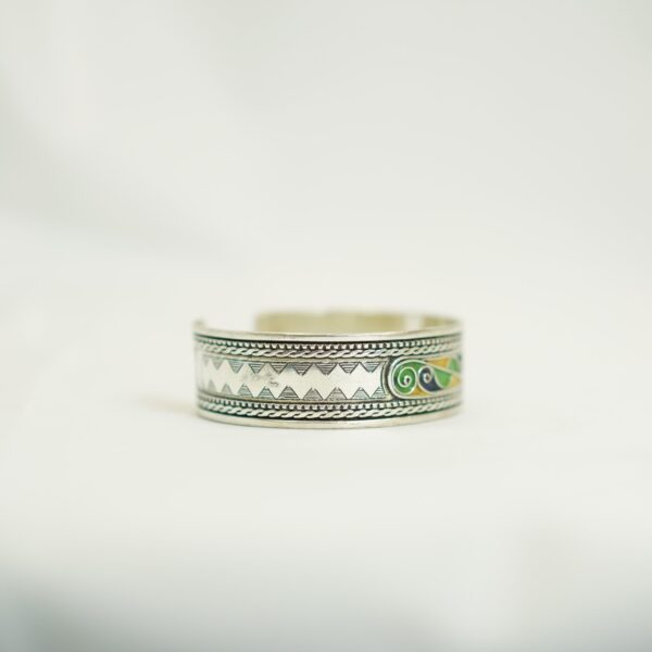 Handmade Moroccan Berber Silver Cuff Bracelet