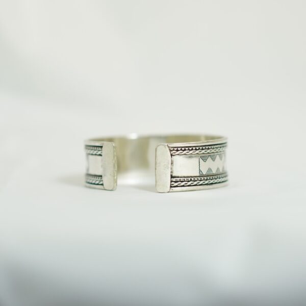 Handmade Moroccan Berber Silver Cuff Bracelet