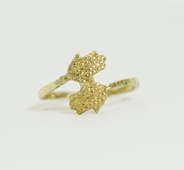 Moroccan Ginkgo Harmony Ring – Nature Meets Heritage