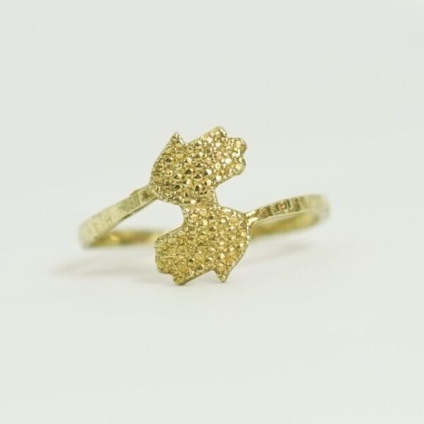 Moroccan Ginkgo Harmony Ring – Nature Meets Heritage