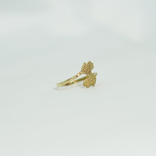 Moroccan Ginkgo Harmony Ring – Nature Meets Heritage