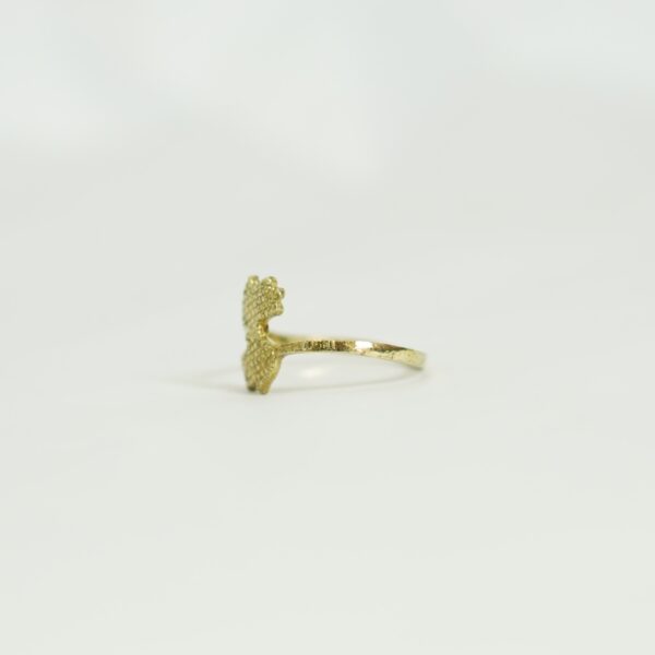 Moroccan Ginkgo Harmony Ring – Nature Meets Heritage