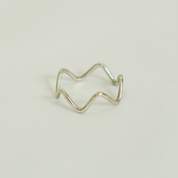 Moroccan Handmade Silver Ring – Wave