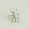 Berber Amazigh Symbol Ring ⵣ – Handmade Sterling Silver Tuareg Ring