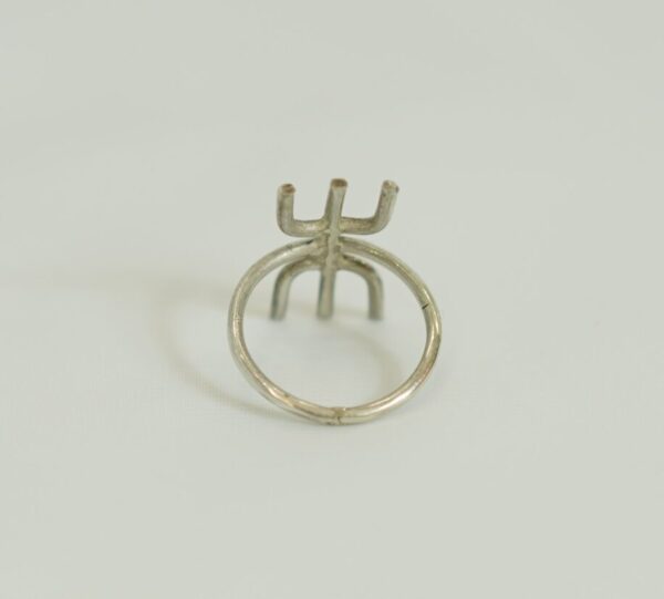 Berber Amazigh Symbol Ring ⵣ – Handmade Sterling Silver Tuareg Ring