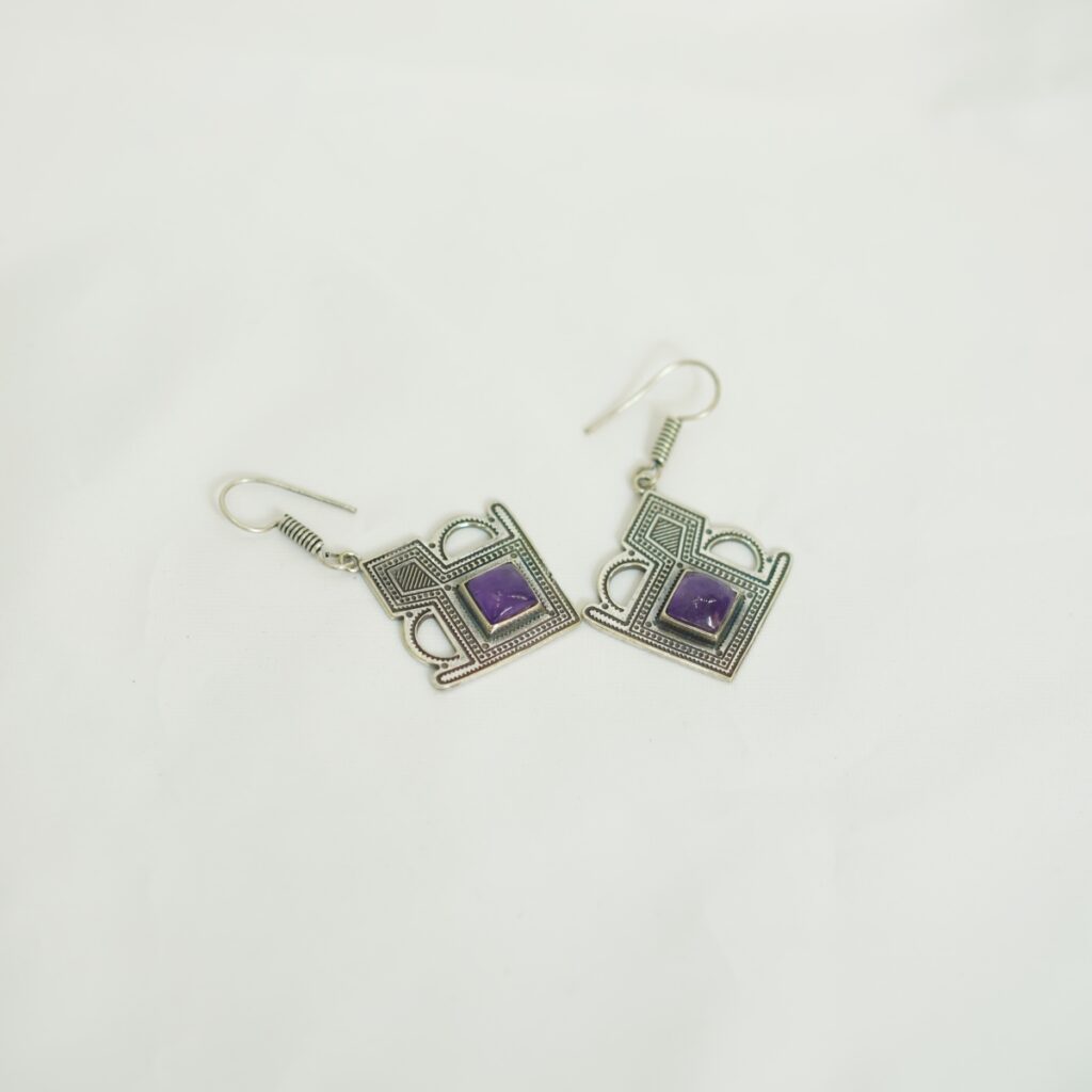 Silver Earrings - Moroccan silver - Moga Craft