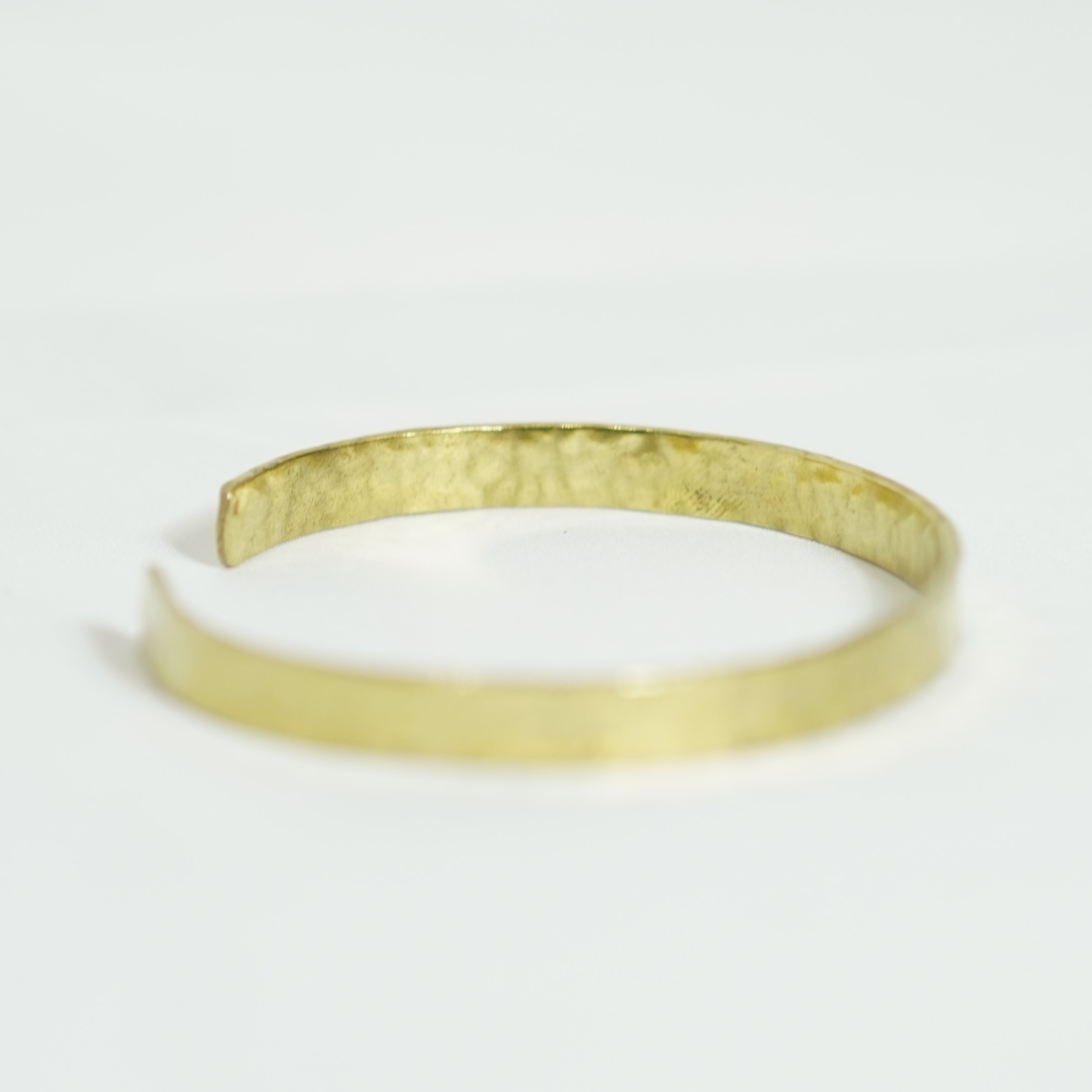 Hammered Brass Cuff Bracelet – Timeless Handmade Minimalist Bangle for Men & Women